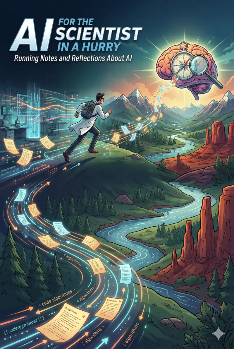 Cover of the book 'AI for the Scientist in a Hurry'